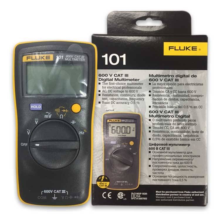 FLUKE 101 Digital Multimeter designed for electricians